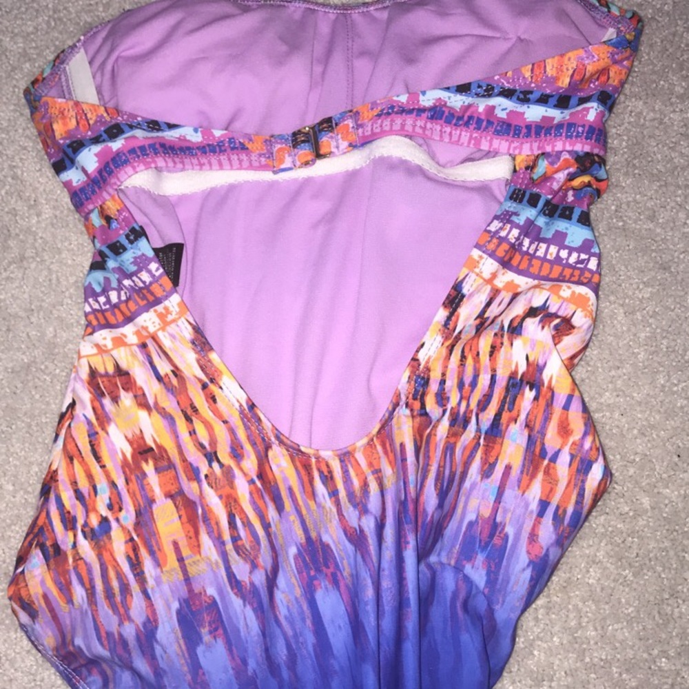 Strapless One Piece Bathing Suit - Picture 2 of 3
